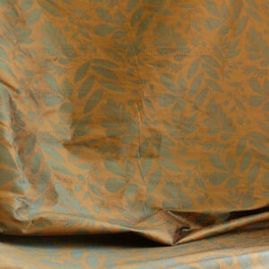 P1220797 100% Silk Damask Fairy Tale Tree Of Life "teal" Blue Thick Josef Frank MSRP USD356/Y