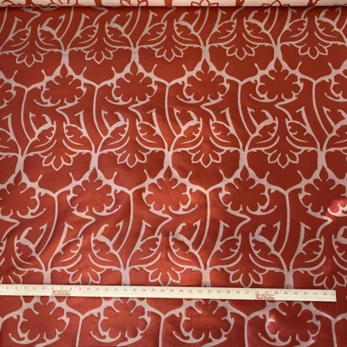 s-l1600 (33) 2 yards Kravet Couture Barbara Barry Old World Scarlet Red 100% Silk Damask MSRP USD248/y