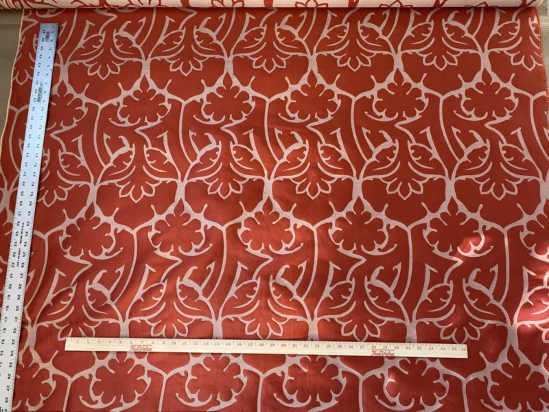 s-l1600 (33) 2 yards Kravet Couture Barbara Barry Old World Scarlet Red 100% Silk Damask MSRP USD248/y