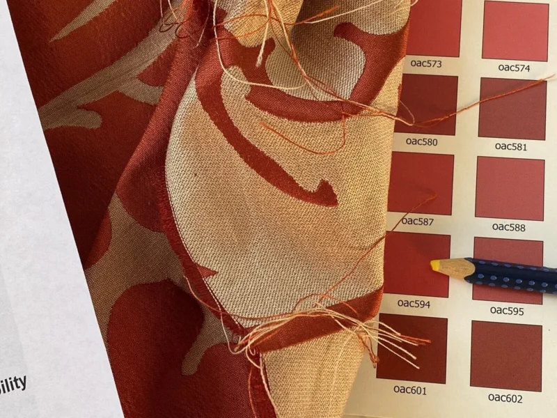 s-l1600 (37) 2 yards Kravet Couture Barbara Barry Old World Scarlet Red 100% Silk Damask MSRP USD248/y