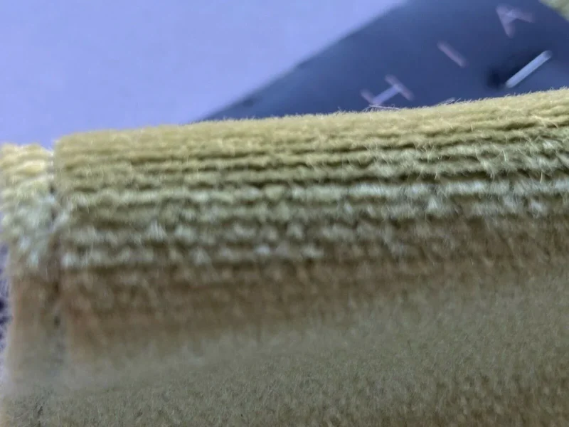 by yard Brunschwig & Fils Ginger Silk Mohair Velvet in Mambo Green MSRP USD 996/y