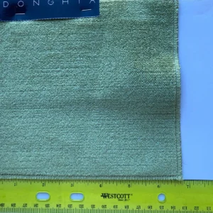 by yard Brunschwig & Fils Ginger Silk Mohair Velvet in Mambo Green MSRP USD 996/y