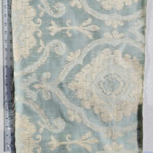 20231103_141107 0.5y Scalamandre Fonthill Velours Savoie Beige Cut Velvet 100% Cotton Old World Weavers MSRP USD 304/Y