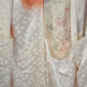 A95aDSC_0346 Stunning New Silk Wedding Furisode Wisteria Chrysanthemum UNFINISHED