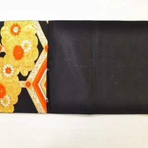 DSC_0163 v64 Vintage Silk Fukuro Obi Belt  Chrysanthemum Tree Peony  4.15m x 31cm