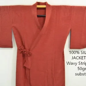 DSC_0583 X86e High Quality Japanese Silk Haori Jacket Hand-Made Classic Ocean Wave