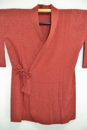 DSC_0584 High Quality Japanese Silk Haori Jacket Hand-Made Classic Ocean Wave