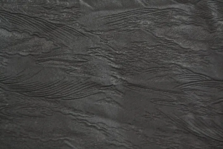 High Quality Japanese 100% Silk Haori Jacket Hand-Made Chrysanthemum Tsunami Black