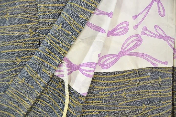 DSC_0688 High Quality Japanese 100% Silk Haori Jacket Hand-Made  Pine Tree Needle