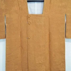 DSC_0694 High Quality Japanese 100% Silk Haori Jacket Hand-Made Classic Lily Orange