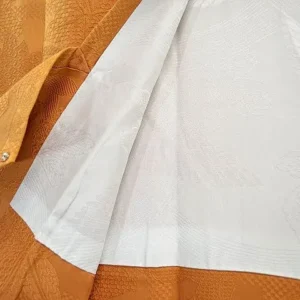 DSC_0698 High Quality Japanese 100% Silk Haori Jacket Hand-Made Classic Lily Orange