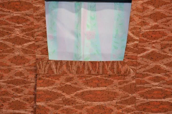 DSC_0828 High Quality Japanese 100% Silk Haori Jacket Hand-Made Tsumugi Abstract