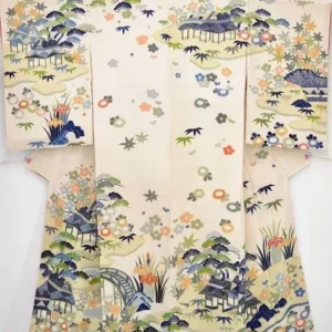 G28aDSC_0620 High Quality QUALITY Silk Kimono Wedding Homongi Classic Tea Room Landscape