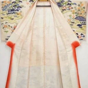 G28aDSC_0630 High Quality QUALITY Silk Kimono Wedding Homongi Classic Tea Room Landscape