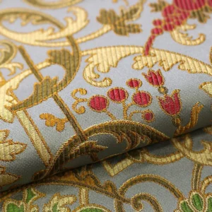 H0_1655_SH Tassinari and Chatel Scalamandre Cernuschi Pourpre Purple Silk Brocade MSRP USD 2128/Y