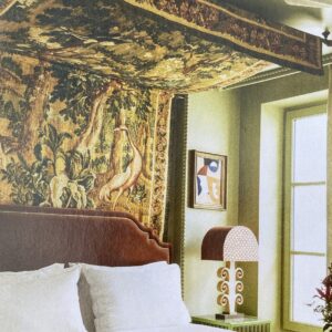 Stark Hand Made Needlepoint Beige Lotus Peony Winter Plum Lily Rug 16'10x11'10" MSRP USD 18,000+