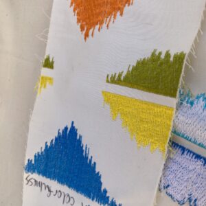 IMG_1139 Scalamandre Caribbean Islands Colorfulness Tropical Colorful Embroidery MSRP USD 500