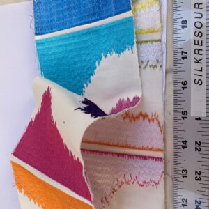 IMG_1142 Scalamandre Caribbean Islands Colorfulness Tropical Colorful Embroidery MSRP USD 500