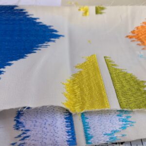 IMG_1147 Scalamandre Caribbean Islands Colorfulness Tropical Colorful Embroidery MSRP USD 500