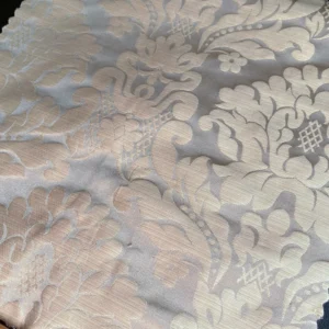 IMG_9930 High End Veranda Renaissance Damask 100% Silk Taupe Beige