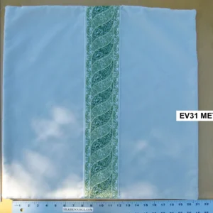 Scalamandre Pillow Case MET Paisley Square Silk Velvet White Green Paisley Plains Solid 22x22 inches MSRP USD 678/y