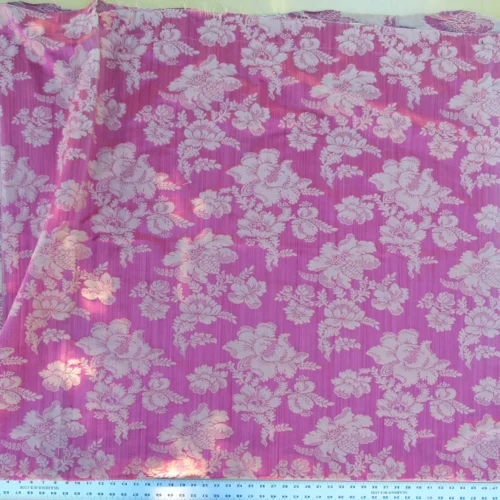 P1130688 Scalamandre Length 2.4y Lelievre Orsay Red Silk Floral MSRP USD 1054/y