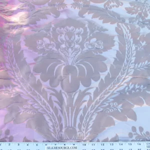 P1130710 Scalamandre Length 1.1y Lelievre Carrousel Pink Damask Jacquard MSRP USD 892/y