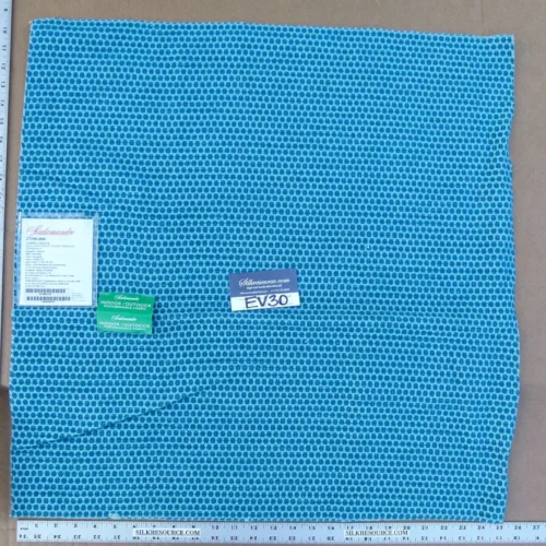 P1130778 12 EV30 Square Scalamandre Corsica Weave Turquoise Blue Jacquard Outdoor Polyolefin MSRP USD274/y