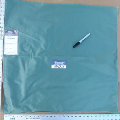 P1130800 21 EV30 Scalamandre Lelievre Silk Virtouse Jade Green Plain Solid Square 27x27 inches MSRP USD1036/y