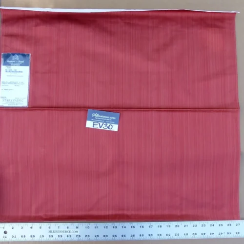 P1130822 29 EV30 Scalamandre Tassinari and Chatel Vertige Pompei Red Strie Solid Square 24x27 inches MSRP USD1310/y