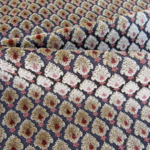 33 EV30 Scalamandre Old World Weaver Verrier Harvest Gold Black Diamond Ogee Square 26x26 inches MSRP USD668/y