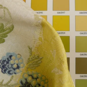 P1330008 Scalamandre Colony Villa Lante Stripe Multi on Rose Renaissance Classic MSRP USD 578/y