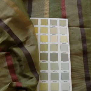 P1550220 Coraggio Textile Fabric 3yard from Italy Highest Quality Silk Stripe Green Red Purple Brown Renaissance MSRP USD 300+/yard