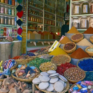 afar.brightspotcdn By Yd Clarence House Grand Pamir Ikat Linen Rust & Fern Green MSRP USD 370/yard