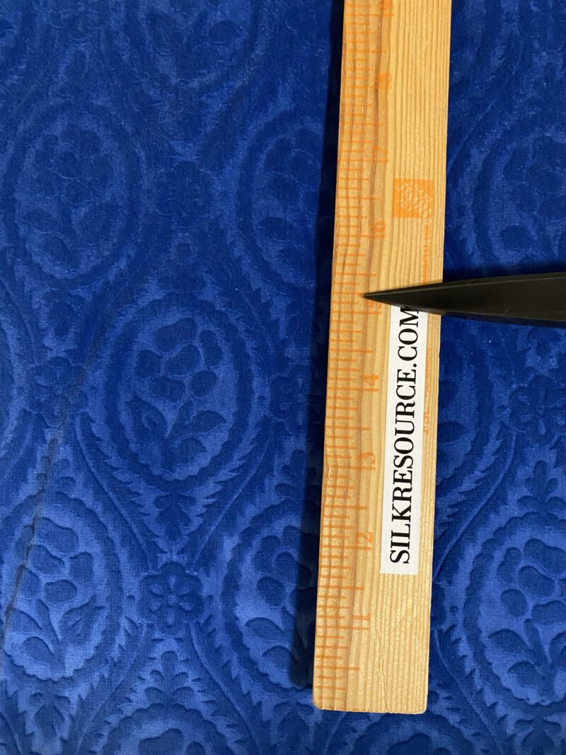 2F Scalamandre Lelievre 2.4YDSx51" GAUFRAGE LOUIS XVI velvet Square MSRP0+/YD