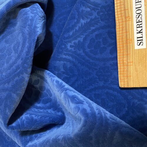 IMG_1231 2F Scalamandre Lelievre 2.4YDSx51" GAUFRAGE LOUIS XVI velvet Square MSRP0+/YD