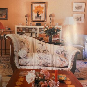 IMG_1549 By Yd Brunschwig & Fils K'ang Hsi Cotton Peony Chinoiserie Mint Green Blue Chintz