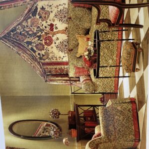 IMG_1561 3.47y Lee Jofa Arbre De Vie.document Stunning Crewel Embroidery Tree of Life Linen Museum Quality