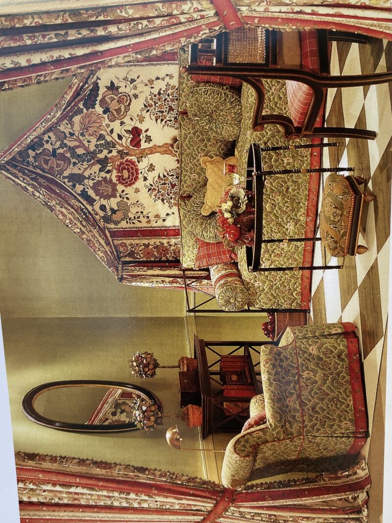 IMG_1561 3.47y Lee Jofa Arbre De Vie.document Stunning Crewel Embroidery Tree of Life Linen Museum Quality