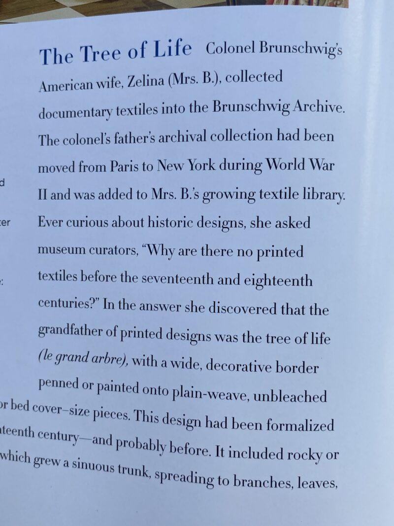 IMG_1562 3.47y Lee Jofa Arbre De Vie.document Stunning Crewel Embroidery Tree of Life Linen Museum Quality