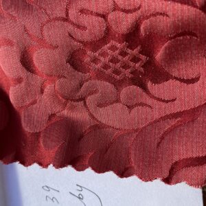 IMG_1647 High End Veranda Renaissance Damask 100% Silk Ruby Red Crimson