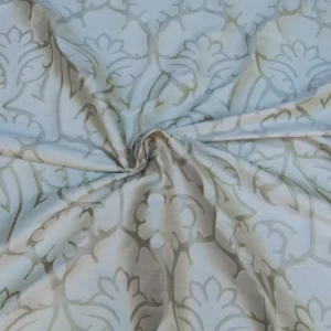 1.58y Brunschwig & Fils Upton Damask Linen Print Oyster White MSRP USD 254/Y