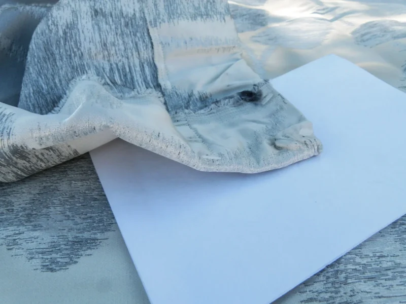 P1130732 Scalamandre Length 2.4y Isabella Moon Glow White Gray Foliage Silk Contemporary MSRP USD 428/y