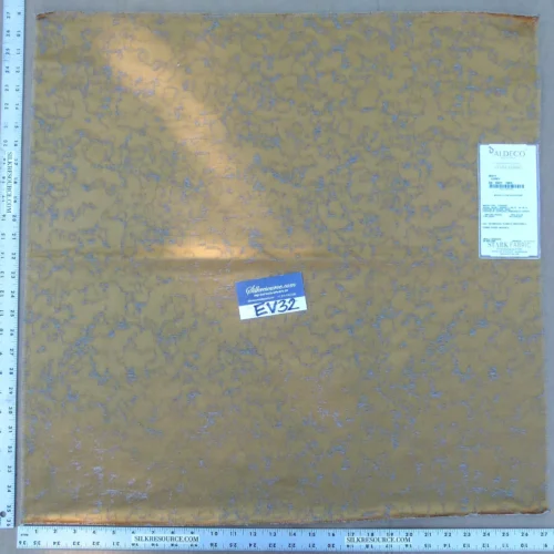 P1140281 40 EV32 Square 27 x 27 inches Scalamandre Aldeco Misty Curry Small Jacquard Brown MSRP USD 344/y