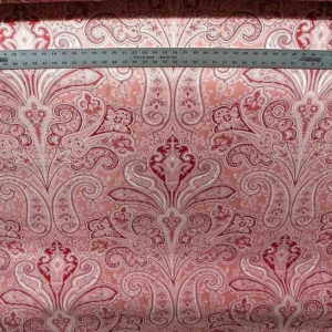 products-P1590312 BY Yard COLEFAX & FOWLER "CHELWOOD" BASKET CHERRY COTTON PRINT ON LINEN/LINEN BLEND BTY