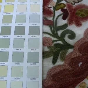 s-l1600 (22) Scalamandre Magnificent Lalita Crewel Heavy Paisley 35 inch MSRP 372/Y