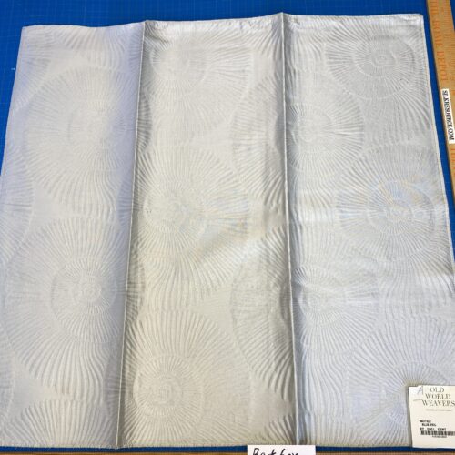 IMG_2042 13 Berkbox72 Scalamandre Grey Watkins Silk+Cotton Nautilo Blue Veil MSRP USD312/Y