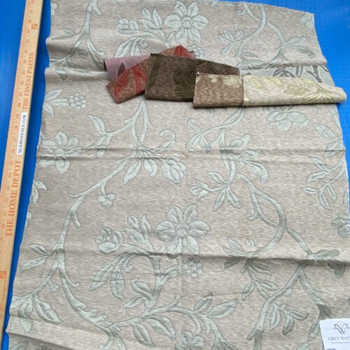 IMG_2578 68 Berkbox71 Scalamandre Square Silk by Grey Watkins Sapporo Aqua Botanical Tree Foliage MSRP USD 516/y