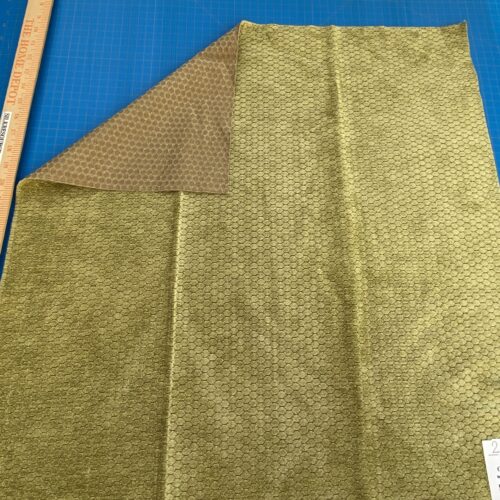 IMG_2887 22 Berkbox74 Square Velvet by Grey Watkins Monterroso Moss Green Texture MSRP USD 192/Y