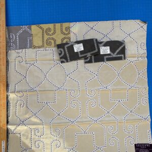 IMG_3167 10 Berkbox76  Square Jacquard by Lelievre Paris Camondo Platine  MSRP USD 440/y